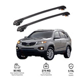 KIA SORENTO 2010-2015 TRX1 Thunder Carrier Barres transversales pour galerie de toit de voiture, 2 barres